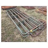 Assorted gates; some corral panels