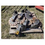 (6) No till coulters