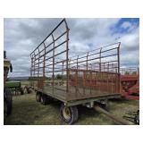Bale Wagon 9x18 on EZ trail gear