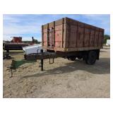 Grain Box dump trailer