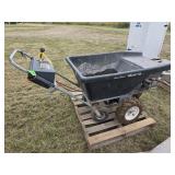 Walk behind concrete buggy
