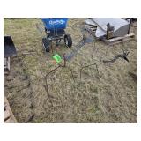 Garden chicken decor
