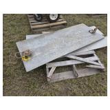 Pair dock ramps