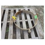 Steel ring 55 gallon drum barrel lift