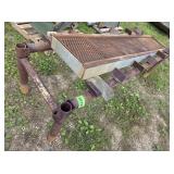 Barrel rack w/ spill catcher