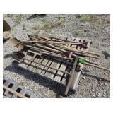 Assorted garden tools