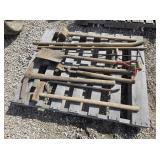 Assorted garden tools