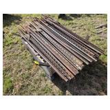 T-posts; Cement Blocks