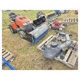 Husqvarna GTH2548 w/ broom & deck