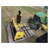 John Deere 345 mower w/ 42' snowblower