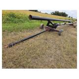Header cart  w/ 35' pipe beam