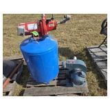 pressure tanks w/ pumps