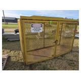 Propane tank cage
