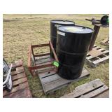 Barrels w/ cart