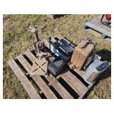 Drill press; portable heaters