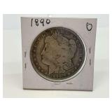 1890 Morgan Silver Dollar