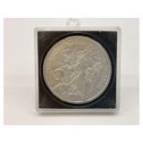 999 Fine Silver Pirate Themed Round..1 oz.