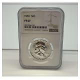 1959 Franklin Half Dollar - PF67 - NGC