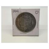 1901 Morgan Silver Dollar