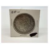 1889-O US Morgan Silver Dollar