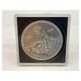 1985 Engelhard The American Prospector One Troy Ounce .999 Fine Silver Round