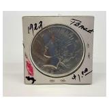 1922 Peace Silver Dollar
