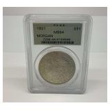 1921-S Morgan Silver Dollar - PCGS MS64