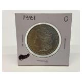 1881 Morgan Silver Dollar
