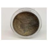 1882 Morgan Silver Dollar..awesome toning