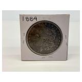 1884 Morgan Silver Dollar