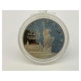 1986 Statue of Liberty / Ellis Island Commemorative Silver Dollar