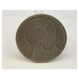 1979 Israel-Egypt Peace Treaty Commemorative Medal..1 oz. silver