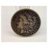 1899 Morgan Silver Dollar Coin