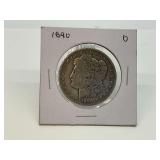 1890 Morgan Silver Dollar