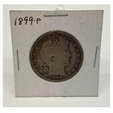 1899 Barber Half Dollar
