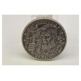Vikings Berserkers Odin 1oz .999 Fine Silver Round