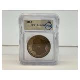 1883-O Morgan Silver Dollar - ICG Graded..great toning