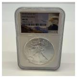 2015 American Eagle $1 Silver Coin NGC MS 70