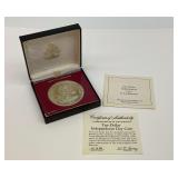 1974 Bahamas Ten Dollar Sterling Silver Proof Independence Day Coin, Franklin Mint