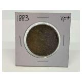 1883 Morgan Silver Dollar..great toning
