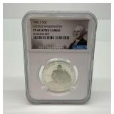 1982-S George Washington Commemorative Half Dollar NGC PF69 Ultra Cameo