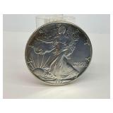1989 1oz Fine Silver American Eagle Dollar Coin
