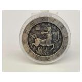One Troy Ounce .999 Fine Silver Round