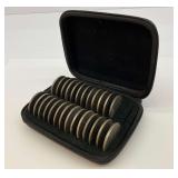 Collection of 28 Morgan Silver Dollars including the 1893-S