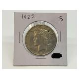1923-S Peace Silver Dollar