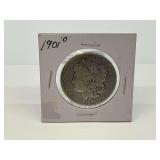1901 Morgan Silver Dollar