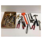 Variety of Hand Tools - Pliers, Wrenches, Screwdrivers, and More