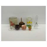 Jars, Candle Holders, and Other Home Decor