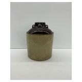 Vintage Stoneware Crock Jug... has crack