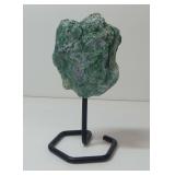 Beneduzzi Pedras Green Stone on Display Stand
